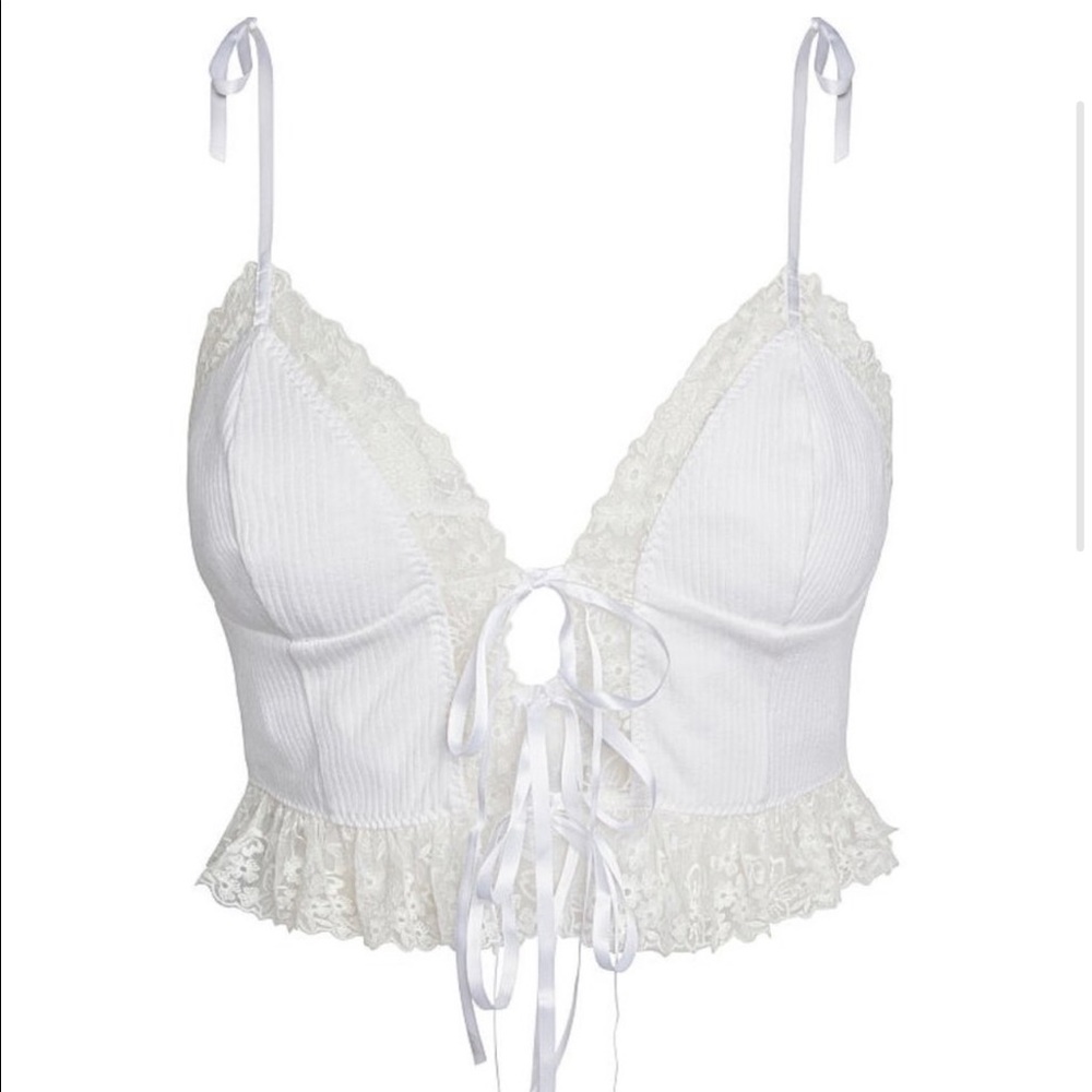 For love & Lemons white cami top 🍋 NEW WITH TAGS